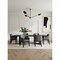 Manhattan Comfort Gansevoort Faux Leather Dining Armchair in Pebble Grey - Set of 2 2-DC051AR-PE - alternate 2